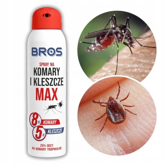Спрей від комарів і кліщів MAX BROS 90 мл Red (B23)