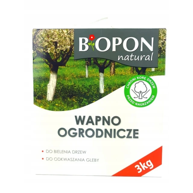 Вапно садівничої гранульоване BIOPON 3 кг (B1517)
