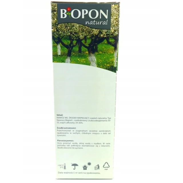 Вапно садівничої гранульоване BIOPON 3 кг (B1517)