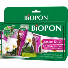 Підживлювач еліксир DUO для орхідей BIOPON 6×35 мл (B1579)
