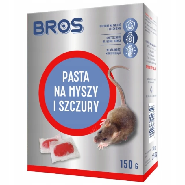 Паста від мишей та щурів BROS 150 г (B1639)