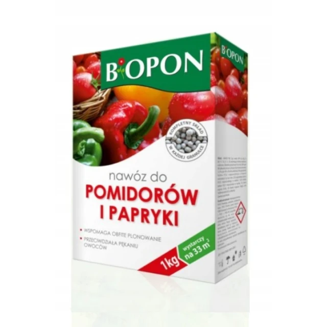 Добриво для помідорів та перцю гранульоване BIOPON 1 кг (B1644)