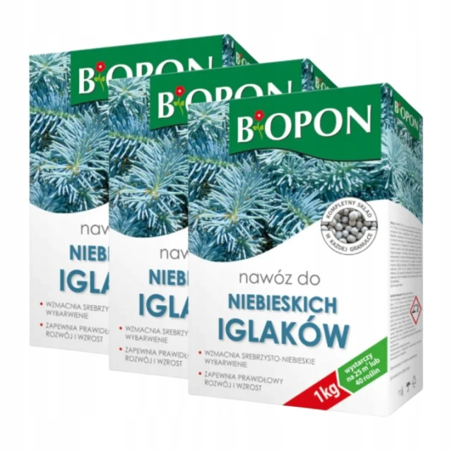 Добриво для голубих хвойних гранульоване BIOPON 1 кг (B1665)