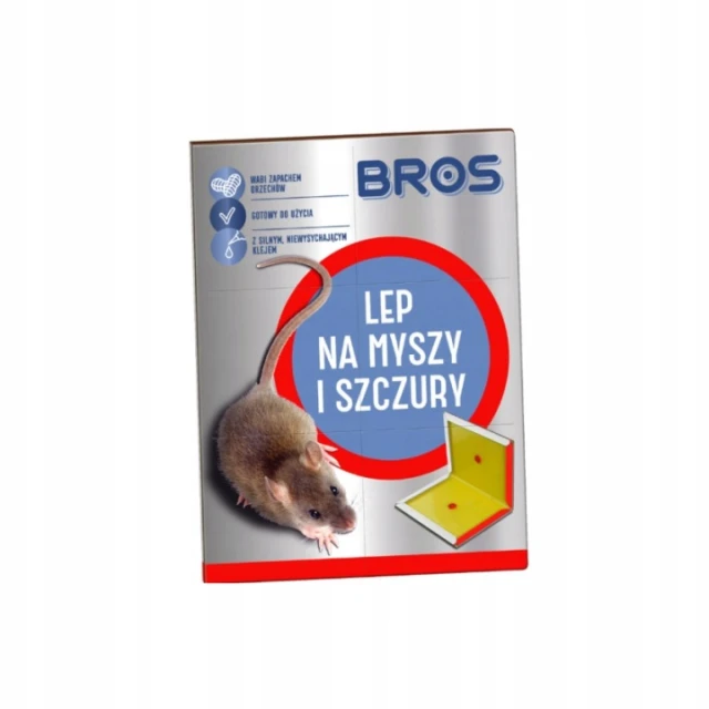 Мухоловка від мишей та щурів BROS 12 шт (B1740)