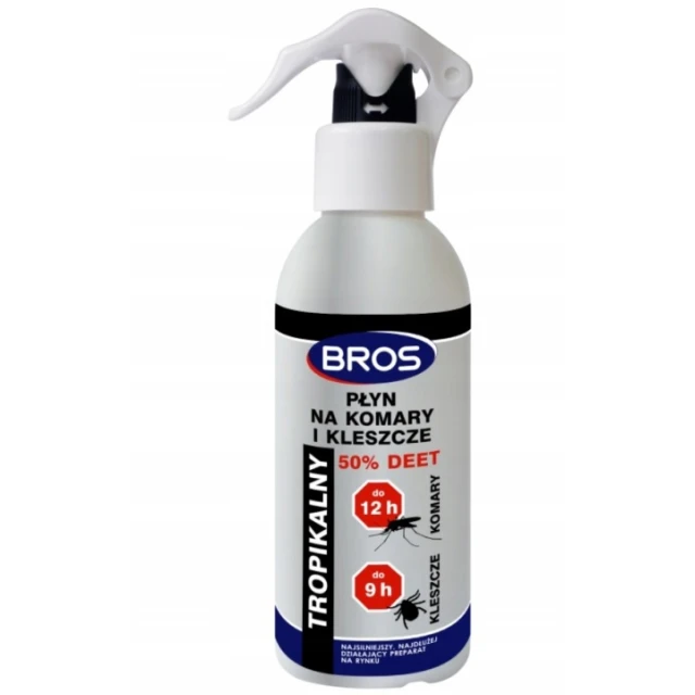 Засіб проти комарів та кліщів BROS 50% 130 мл (B1762)