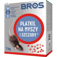 Пластини від мишей і щурів BROS 1000 г (B1772)