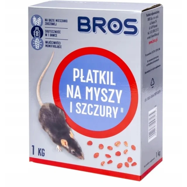 Пластины от мышей и крыс BROS 1000 г (B1772)