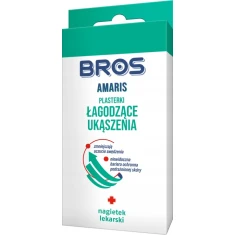 Пластирі BROS заспокійливі від укусів AMARIS (5904517263871)