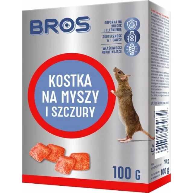 Кубики від мишей і щурів BROS 100 г (12) (B5)