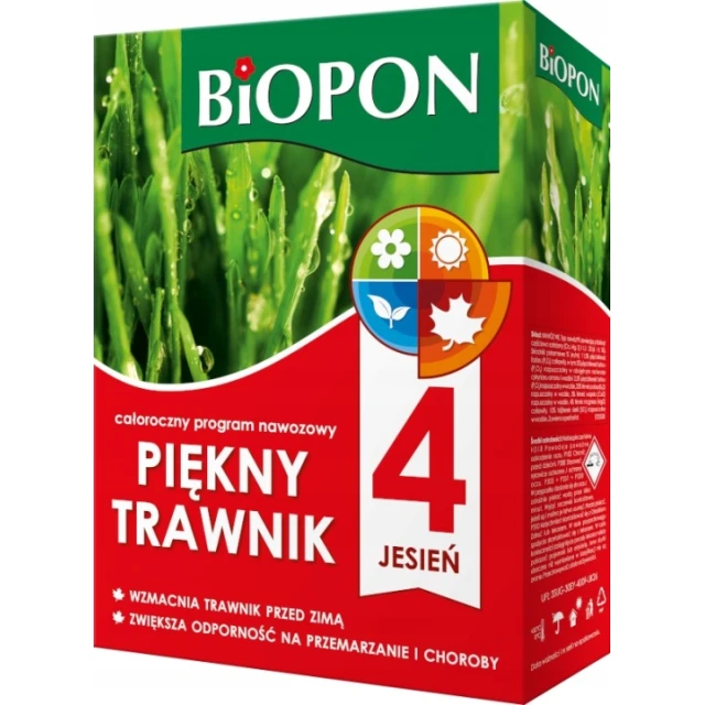 Добриво Гарний газон Річне BIOPON 4x2 кг (1840)