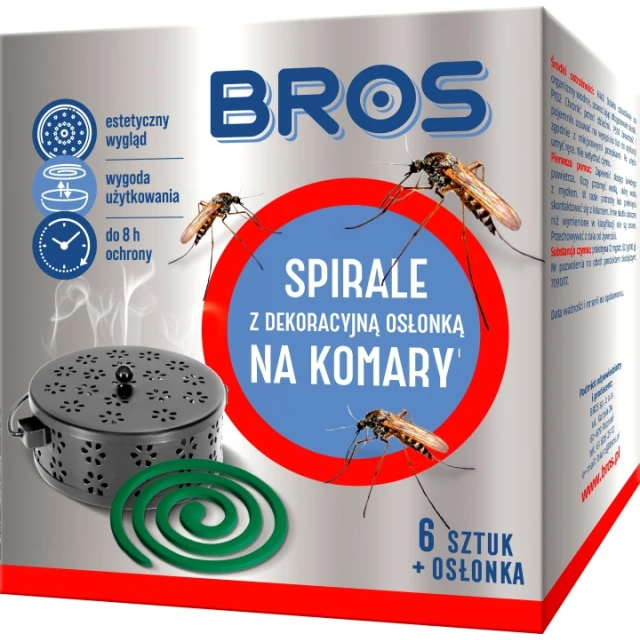 Спіраль BROS від комарів з декоративним кожухом (1980)