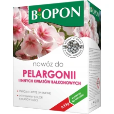 Добриво для пеларгонії та балконних рослин гранульоване BIOPON 0,5 кг (B2013)