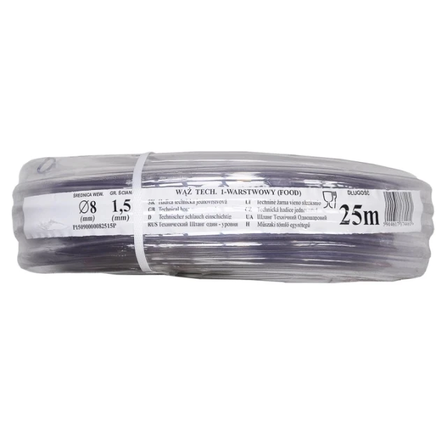 Шланг Clear Polix 8 мм × 25 м (1,5 мм) (P2509000082515P)