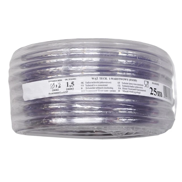 Шланг Clear Polix 12 мм × 25 м (1,5 мм) (P2509000122515P)