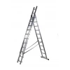 Лестница DRABEST 3x11 ступеней DW3 штампованные (DR-AL-DP-W3X11-TŁ)