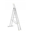 Драбина DRABEST 3x15 сходинок DW3 штамповані (DR-AL-DP-W3X15-TŁ)