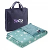 Зважений плед Green Stars YoCo 3,2 кг (BWK-100150-GRN-ST)