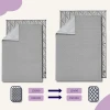 Наволочка Minky двусторонняя YoCo 150x100 см Gray (BMC-150100-GRY)