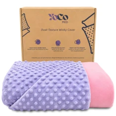 Пір'я ковдри Minky двостороння YoCo 150x100см Lavender (BMC-150100-LAV)