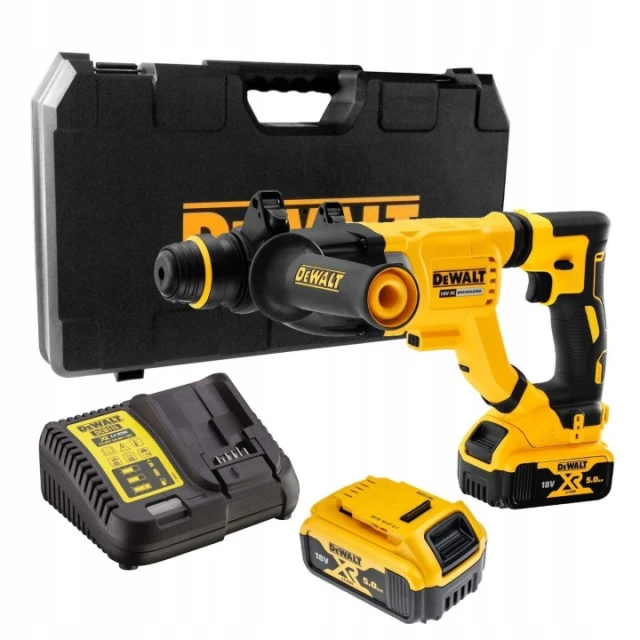 Перфоратор DeWALT 18V SDS+ 3 Дж 2x5Ah Black (DCH263P2)