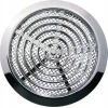 Решетка дверная TUOS MINI-WENT Ø Awenta 80 Silver (T76MS)