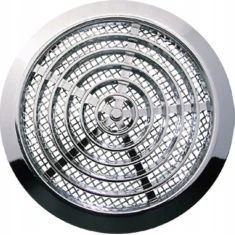Решітка дверна TUOS MINI-WENT Ø Awenta 80 Silver (T76MS)