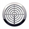 Решетка дверная TUOS MINI-WENT Ø Awenta 80 Silver (T76MS)