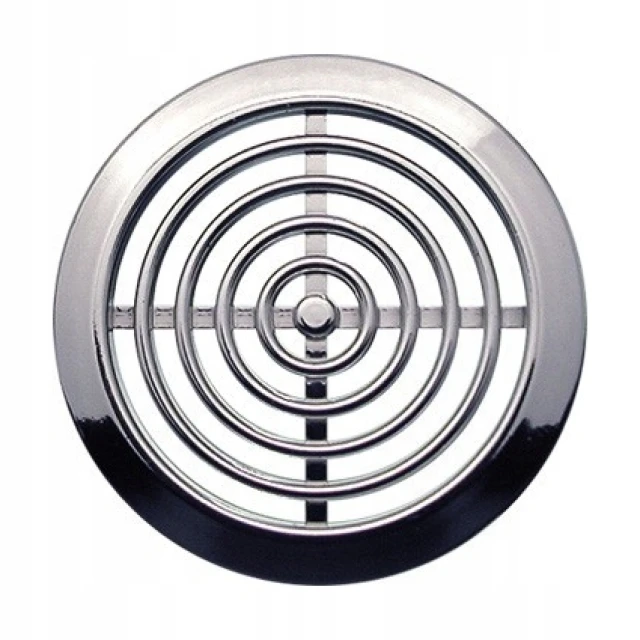 Решетка дверная TUOS MINI-WENT Ø Awenta 80 Silver (T76MS)