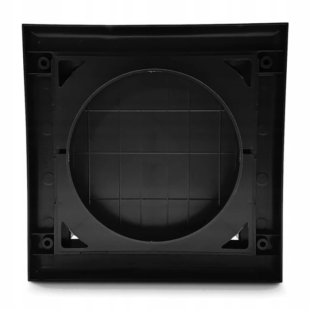 Решітка витяжна Awenta Ø100 мм Black (KO100-30CZ)