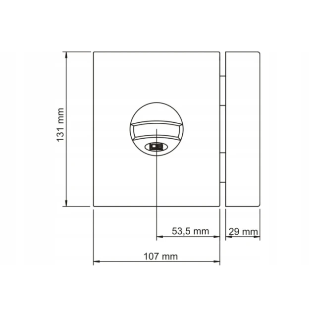Замок верхний YETI White клас LOB 7 C (TA01-50-31)