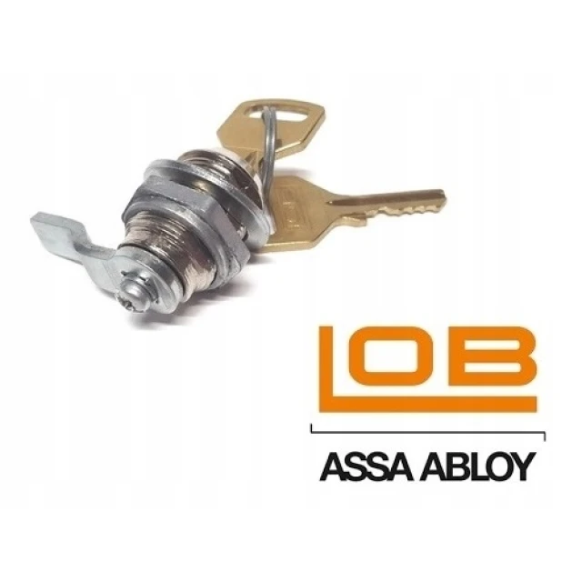 Замок касетний LOB M16×16 мм малий (ZKP61-20-03-A1)