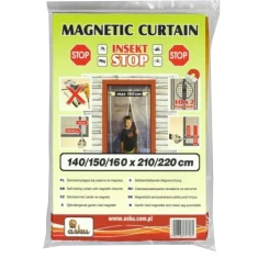 Завіса магнітна KLIK-KLAK Pgum-sill 160×220 мм White (1602201)