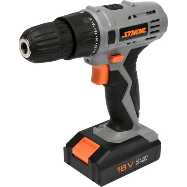 Шуруповерт Sthor 18V 1,3Ah (78983)