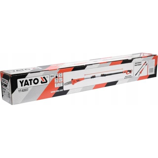Пила ланцюгова Yato 18В на вишибіку (YT-82837)