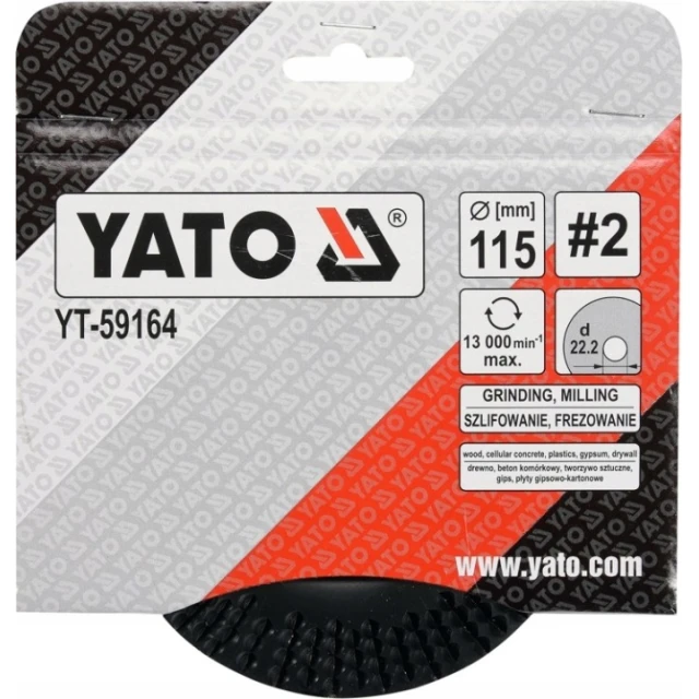 Напильник косой Yato 115 мм (YT-59164)