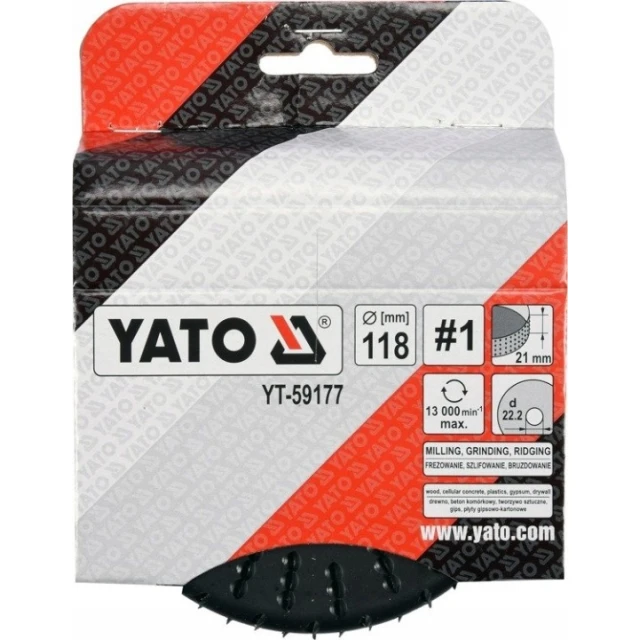 Фреза конічна універсальна Yato 118 мм (YT-59177)