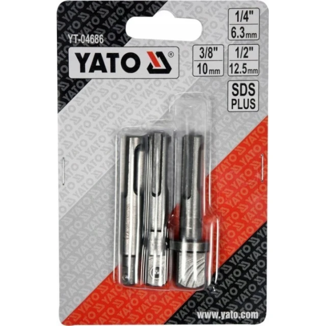 Перехідник SDS+ x квадрат Yato 1/2