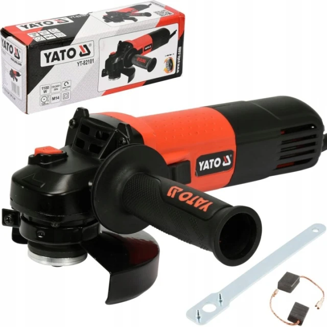 Кутова шліфмашина Yato 125 мм 1100 W з регулюванням (YT-82101)