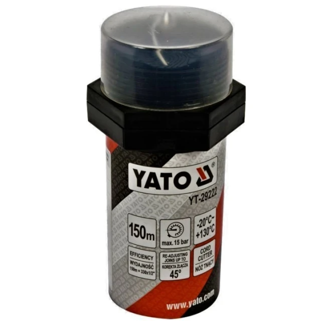 Стрічка герметизуюча для резьб Yato 150 м (YT-29222)
