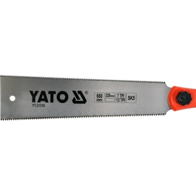 Пила японська двостороння Yato 320 мм (YT-31310)