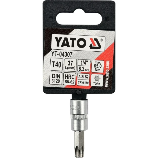 Головка торцева TORX Yato 1/4
