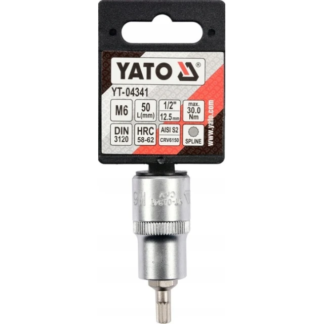 Головка SPLINE Yato 1/2