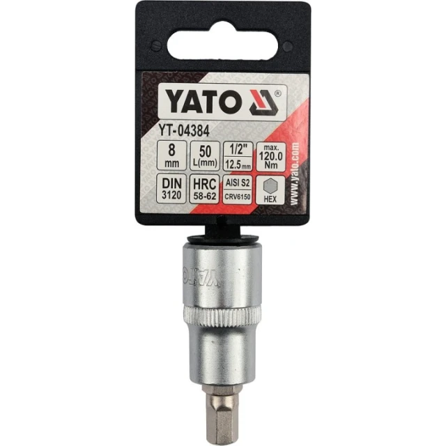 Головка шестигранна Yato 1/2