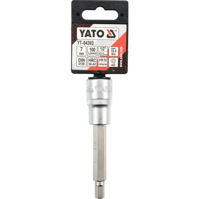 Ключ шестигранный Yato 1/2