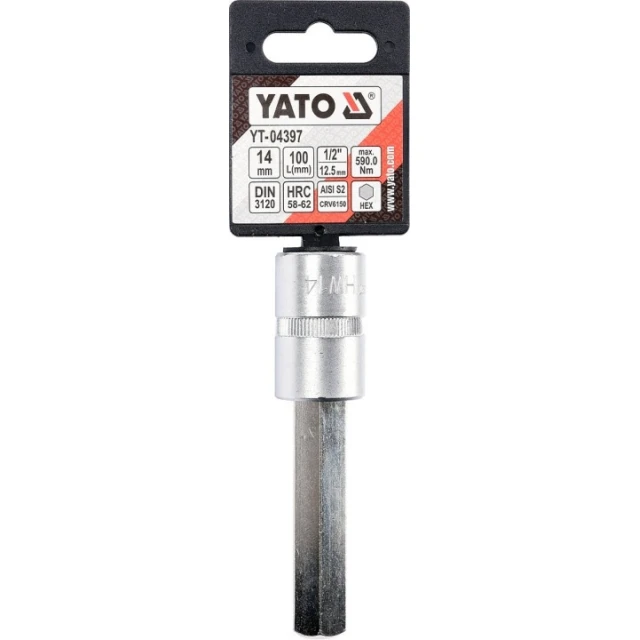 Головка шестигранна Yato 1/2