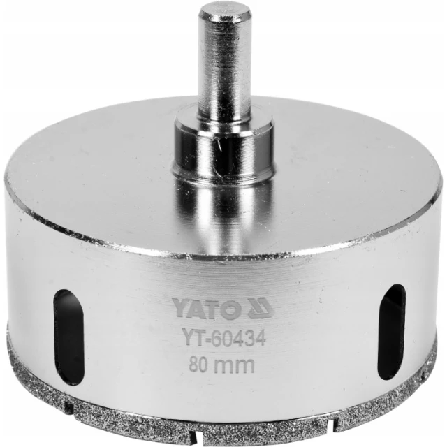 Сверло алмазное Yato 80 мм для керамогранита (YT-60434)