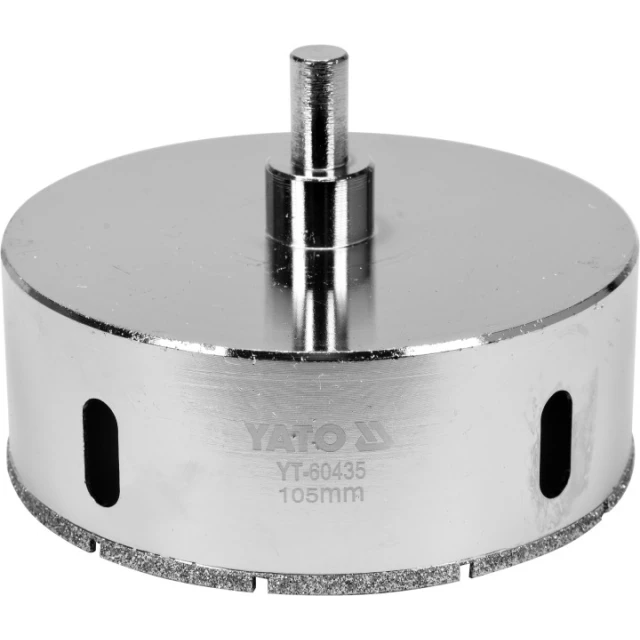 Свердло діамантове Yato 105 мм для керамограніту (YT-60435)