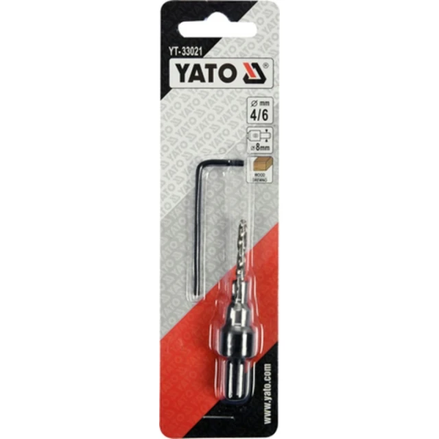Свердло для конфірматів Yato 4-6 мм (YT-33021)