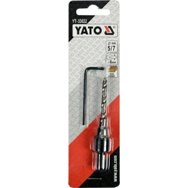Сверло для конфирматов Yato 5-7 мм (YT-33022)