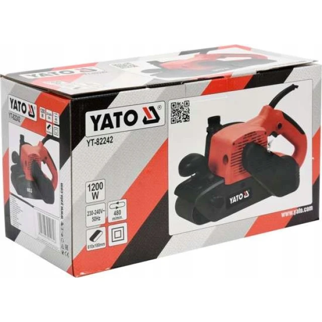 Шліфмашина стрічкова Yato 1200W 100x610 мм (YT-82242)